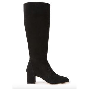 Stuart Weitzman Black Over the Knee Boots 37 (6.5) Yuliana 60mm block heel